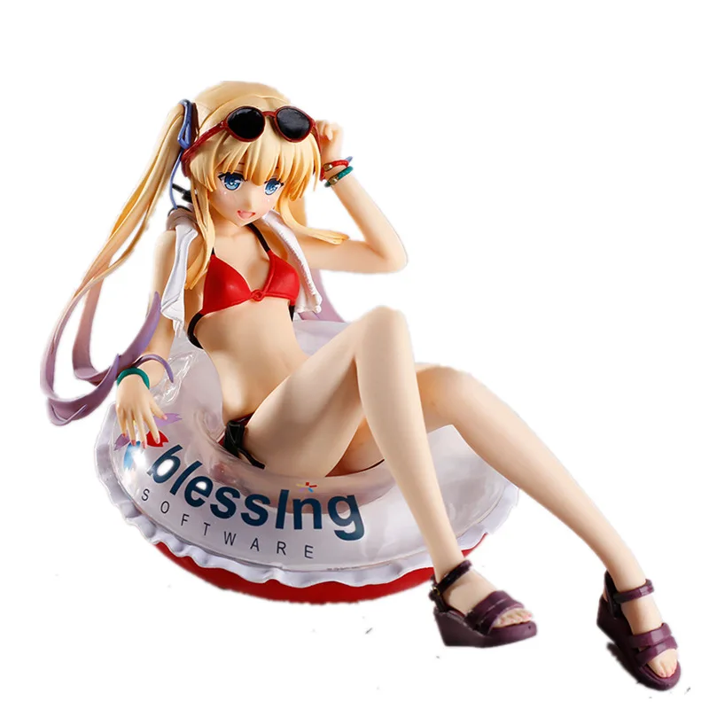 

Anime Eriri Spencer Sawamura Sexy girl PVC Figure Toys gifts Saekano How to Raise a Boring Girlfriend Swimsuit Ver.