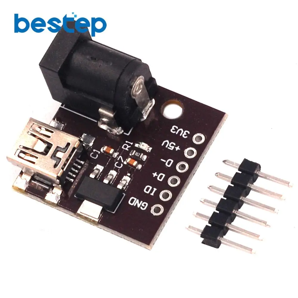 MINI USB 5V разъем питания AMS11173.3V DC | Электронные компоненты и принадлежности