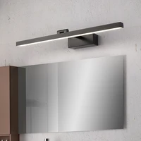 modern led mirror lamp black white brown 9w 12w 14w 16w 20w 24w bathroom mirror front lamp