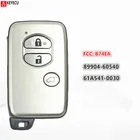 KEYECU разблокирован для TOYOTA PRADO 2010 2011 2012 2013-2017 FCC: B74EA ID платы: 61A541-0030 433 МГц Smart Key Бесконтактный пульт