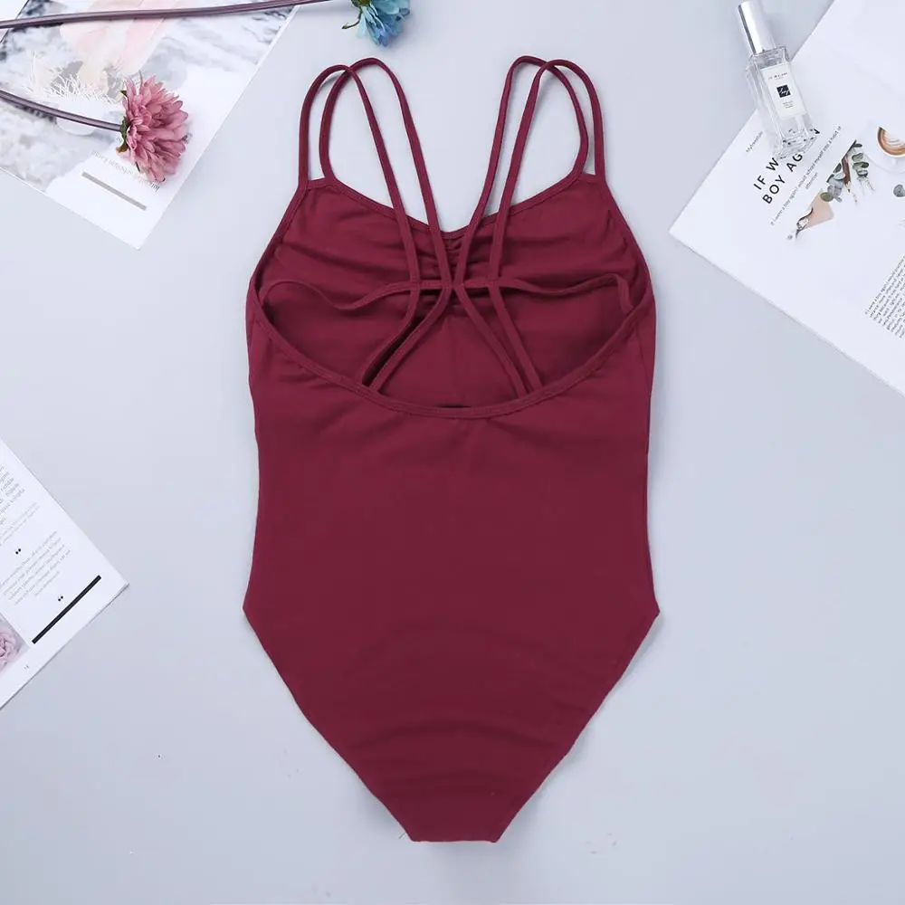 Женские Балетные Сценические танцевальные костюмы без рукавов бюстгальтер со