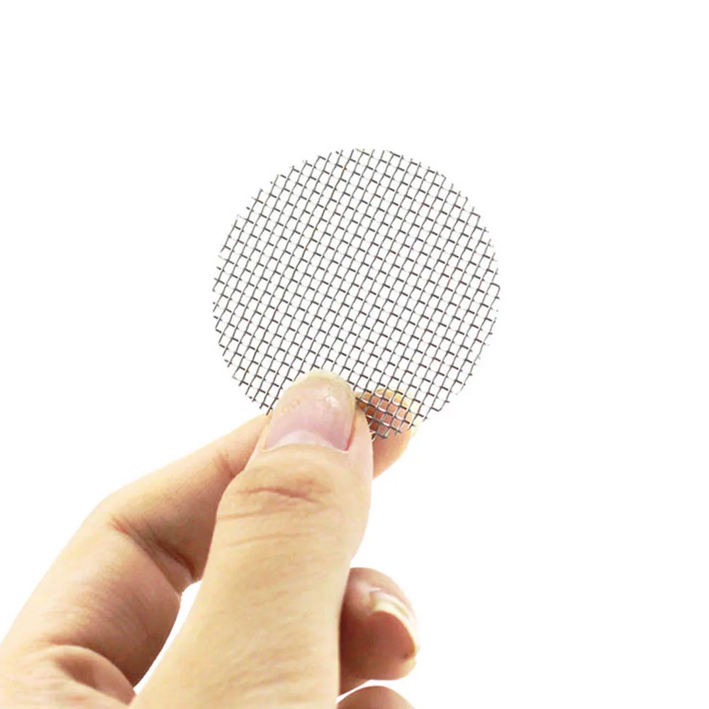 

2020 Stainless Steel Screens Smoking Water Pipe Tobacco Bowl Screen Metal Premium Filters 5pcs Shisha Hookah Accessories