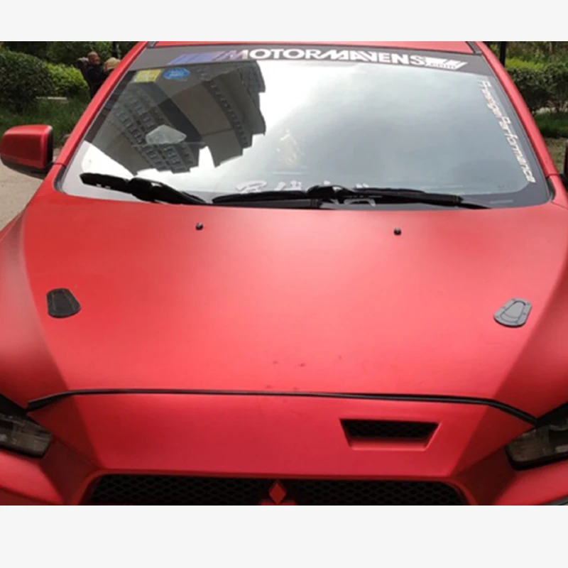 

Non-destructive installation of machine cover matte black carbon fiber pattern decorative sticker accessories