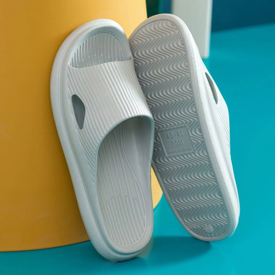 

Gray Dark Green Dark Sandals Ultra-Soft Slippers Extra Soft Cloud Shoes Anti-Slip Quick-Drying Thickened Non-Slip Slipper EVA