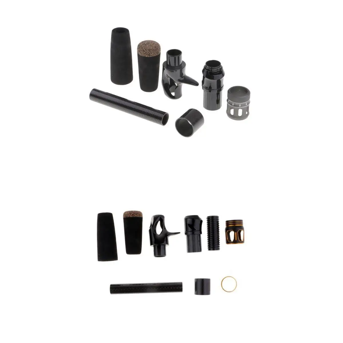 

2 Sets Fishing Rod Handle EVA Foam Split Grips Replacement For Casting Rod