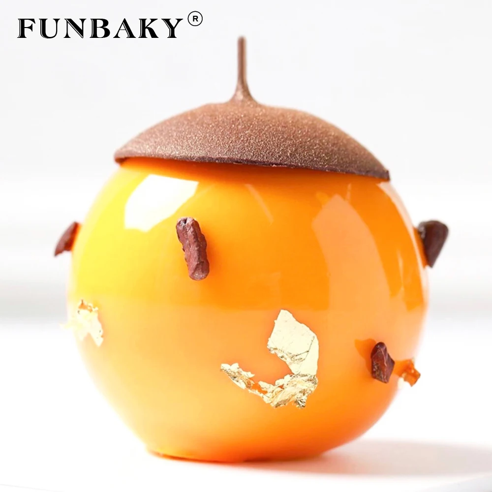 FUNBAKY 3D Сферический лед форма для крема шарика кубика льда сделай сам десертные