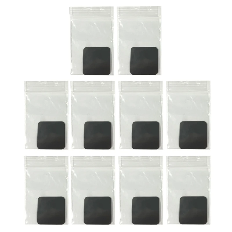 

10 Pcs Anti Tarnish Tab Paper Strips with Clear Plastic Bags Set for Jewelry Protection Storage Supplies Beads Earrings