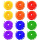 12 шт. 60x60 см, Квадратные танцевальные шарфы с окантовкой, 6 цветов, Desigual, квадратный шарф из полиэстера (разные цвета)
