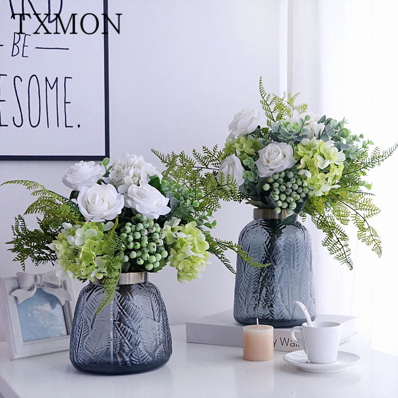 Светильник роскошный Скандинавское моделирование цветочный набор украшение