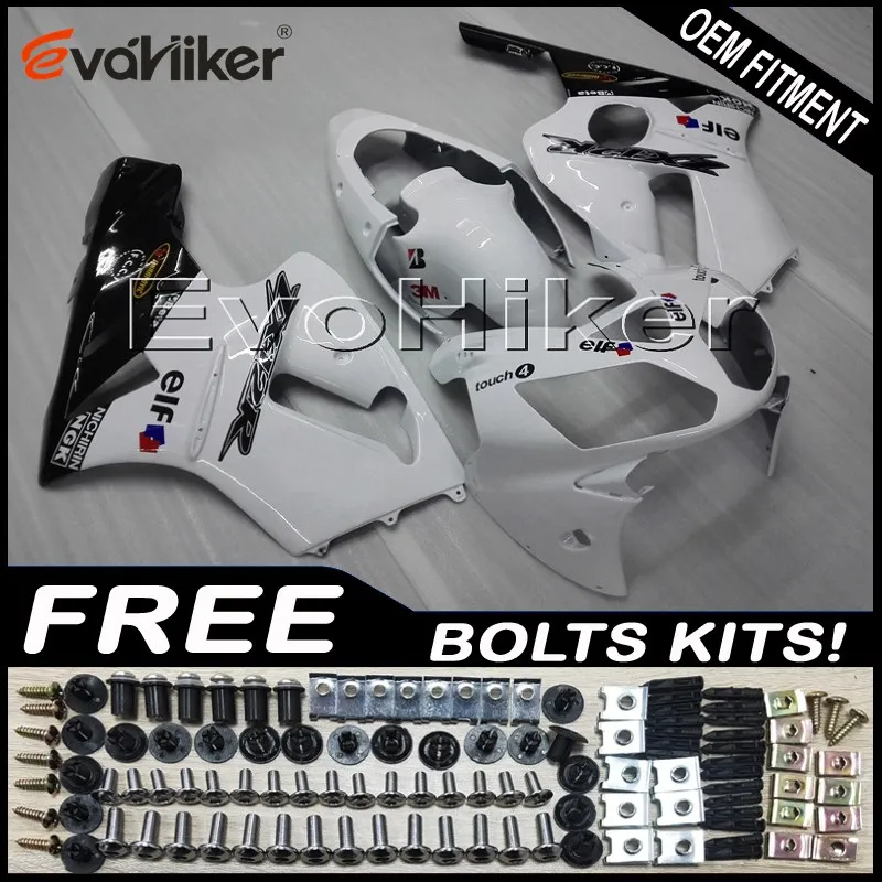 

Custom motorcycle cowl for ZX-12R 2002-2004 ABS motor panels Injection mold white+gifts