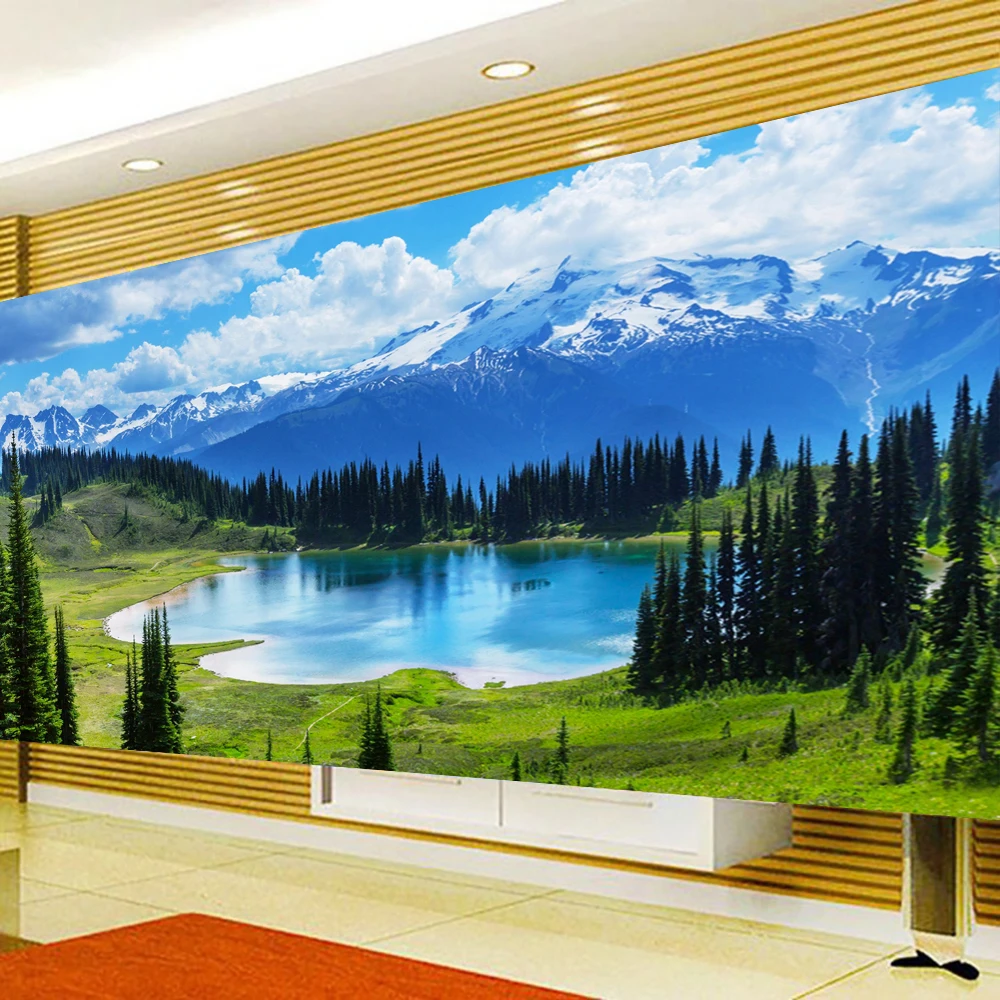 

Алмазная 5D картина «сделай сам», полное Алмазная вышивка с мотивом озера, экологические поделки, домашний декор