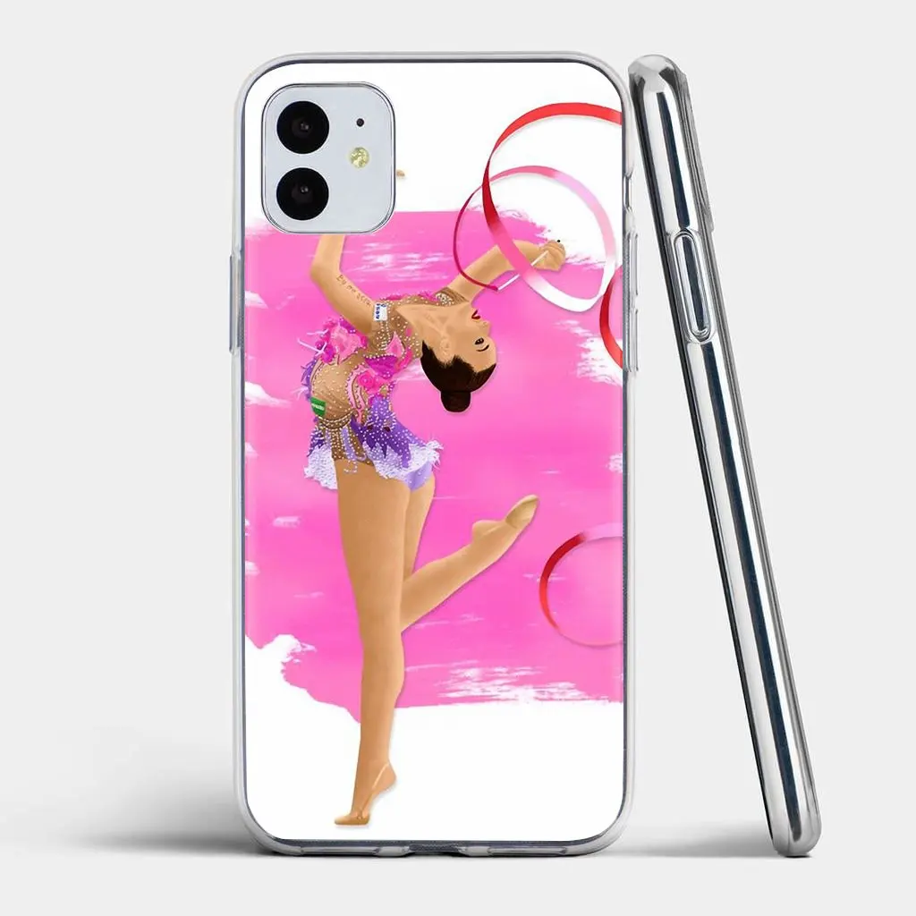 Для Xiaomi Mi A1 A2 A3 5X 6X 8 9 9t Lite SE Pro Max Mix 1 2 3 2S гимнастический масляный рисунок Радужный