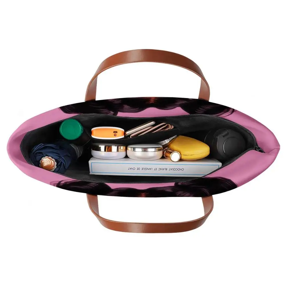 Комплект сумок пляжные сумки для женщин индивидуальный черный художественный