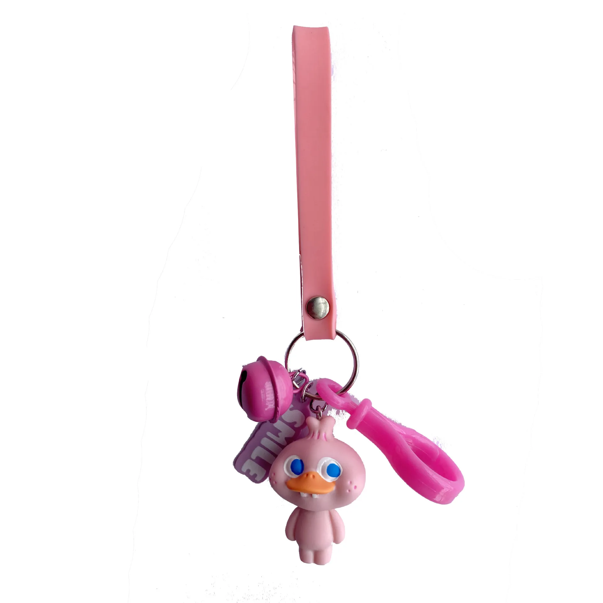 

Delicacy Doll Key Chain Students Present Cute Lovely Buck Toothed Duck Keychain Resin Handicraft Trinket Keyring