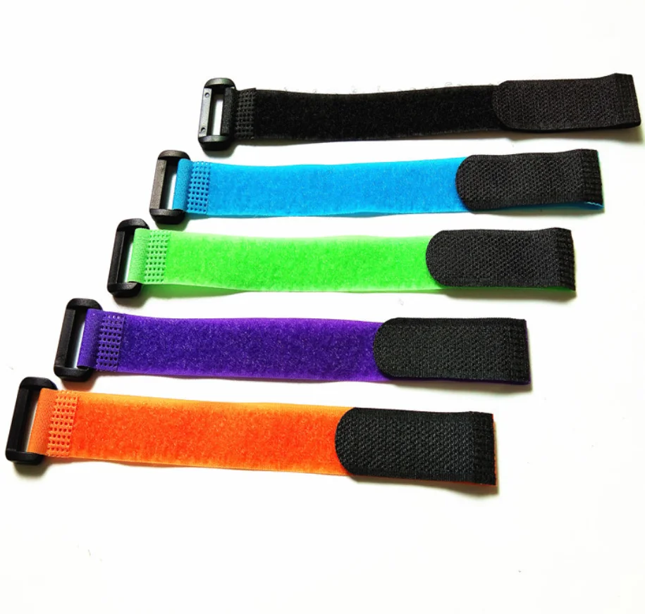 10 шт. 8 дюймов Самоклеющиеся Многоразовые Кабельные стяжки с нейлоновой