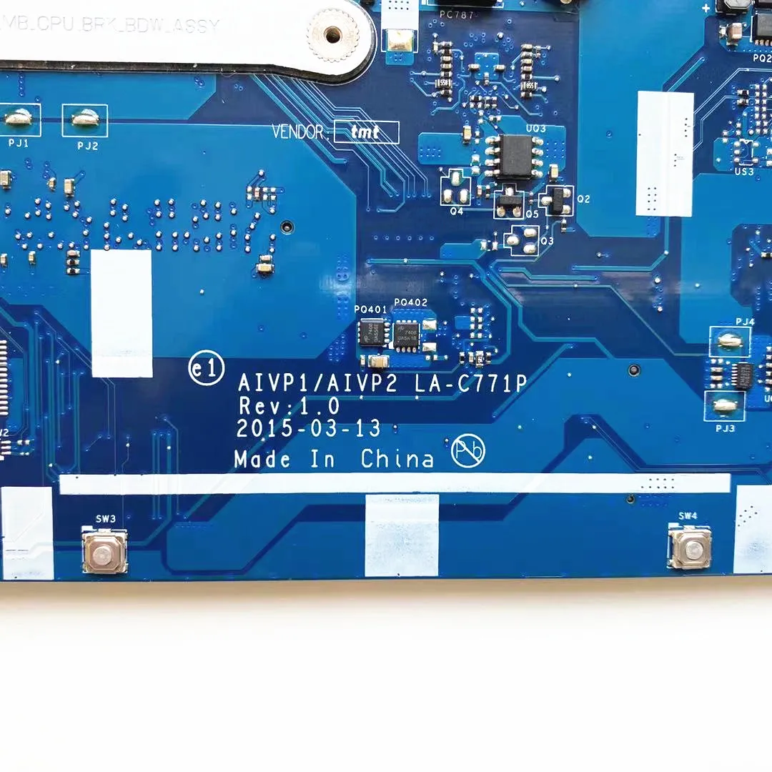 Новинка материнская плата для Lenovo 100 14IBY AIVP1/AIVP2 с процессором N2940 (для процессора