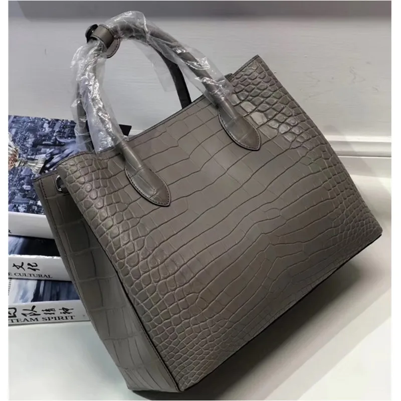 Подлинная крокодиловая кожа живота леди Зеленый рабочий кошелек из натуральной