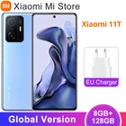 Мировая премьера Глобальная версия Мобильный телефон Xiaomi 11T 8GB RAM 128GB ROM Размер 1200-Ultra Octa Core 67W Зарядка камеры 108MP