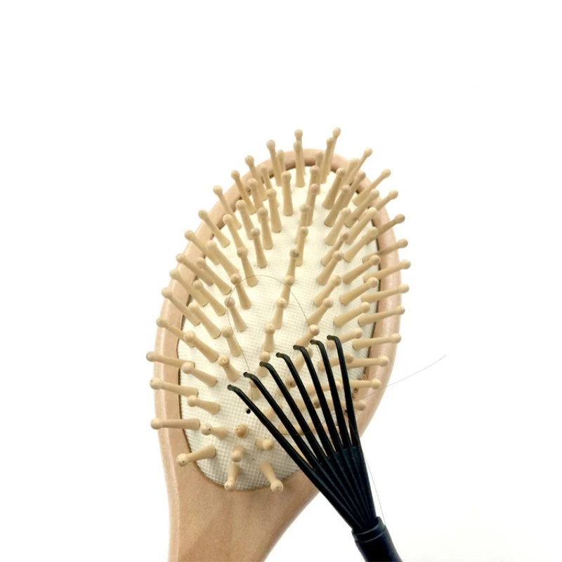 Двухцветная дополнительная практичная портативная Расческа для быстрого