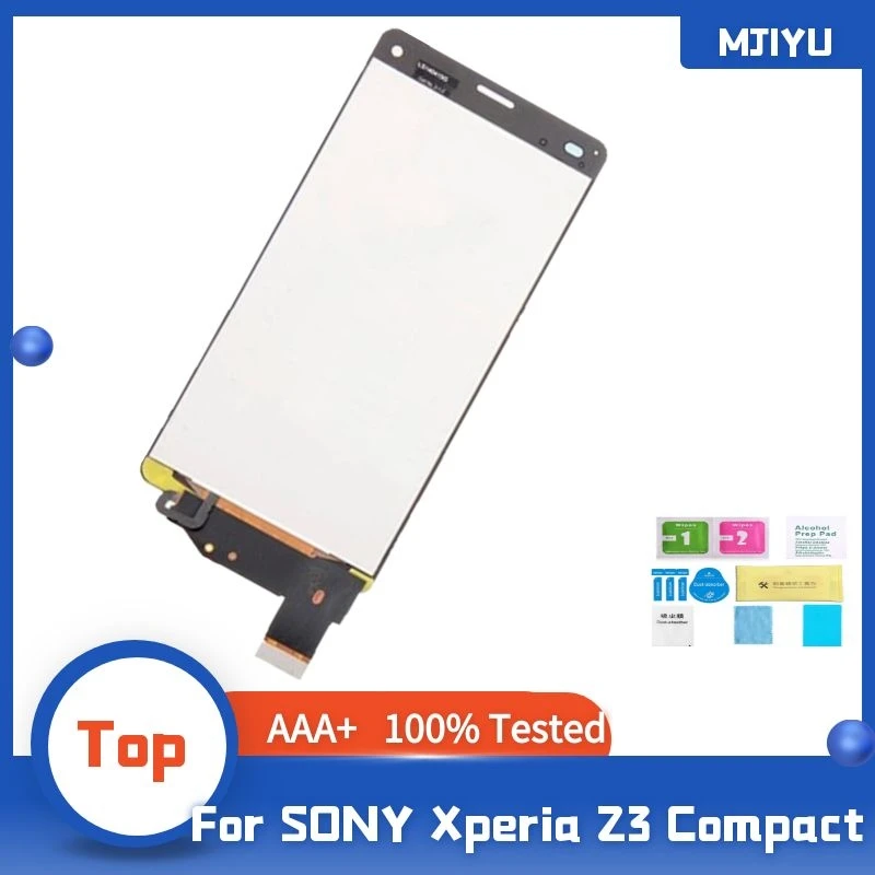 

ORIGINAL 4.6" LCD For SONY Xperia Z3 Compact Display Touch Screen with Frame Z3 Mini D5803 D5833 For SONY Xperia Z3 compact LCD