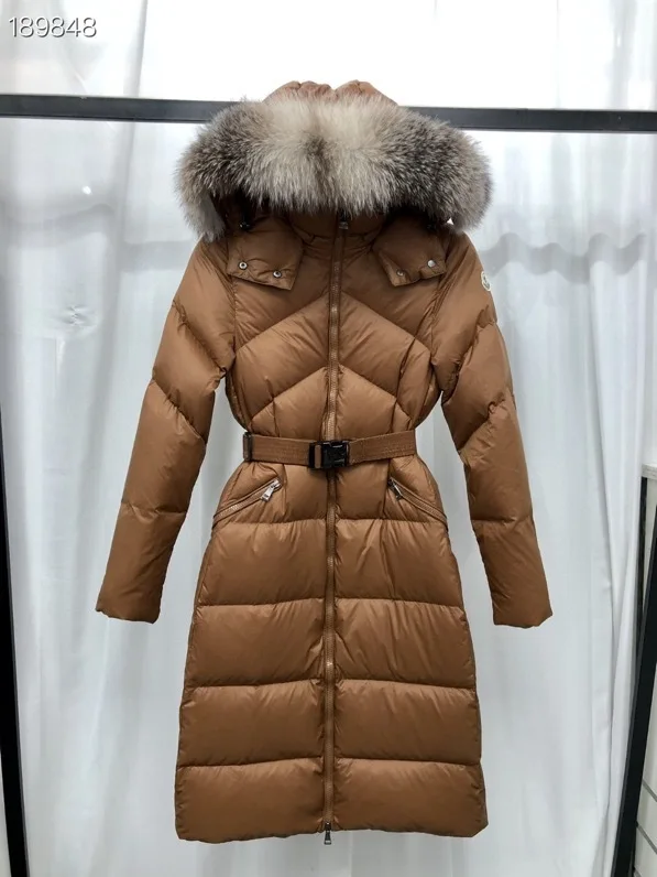 M 2021 Fall Winter New Women's Long Hooded White Goose Down Jacket Luxury Oversized Fox Fur Collar Keeps Warm and Thickened Coat enlarge