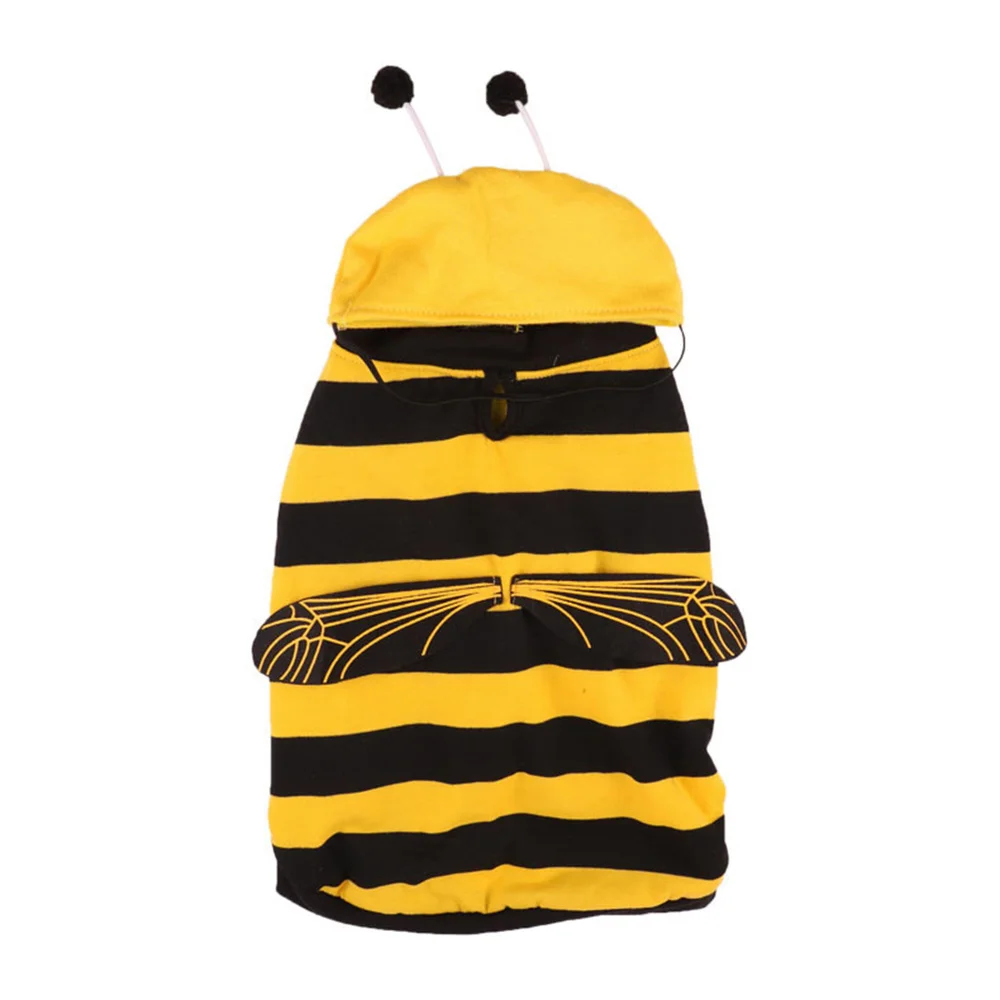 

Adorable Bee Shaped Pet Clothes Pet Stripe Costume Lovely Garment Outfits for Pet Dog (Size)