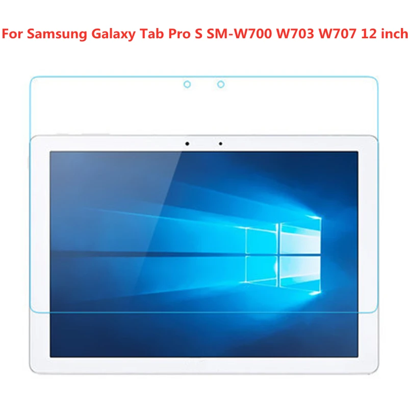 

Tablet tempered glass For Samsung Galaxy Tab Pro S SM-W707 W703 W700 12 inch High Clear HD Transparent Screen Protector film