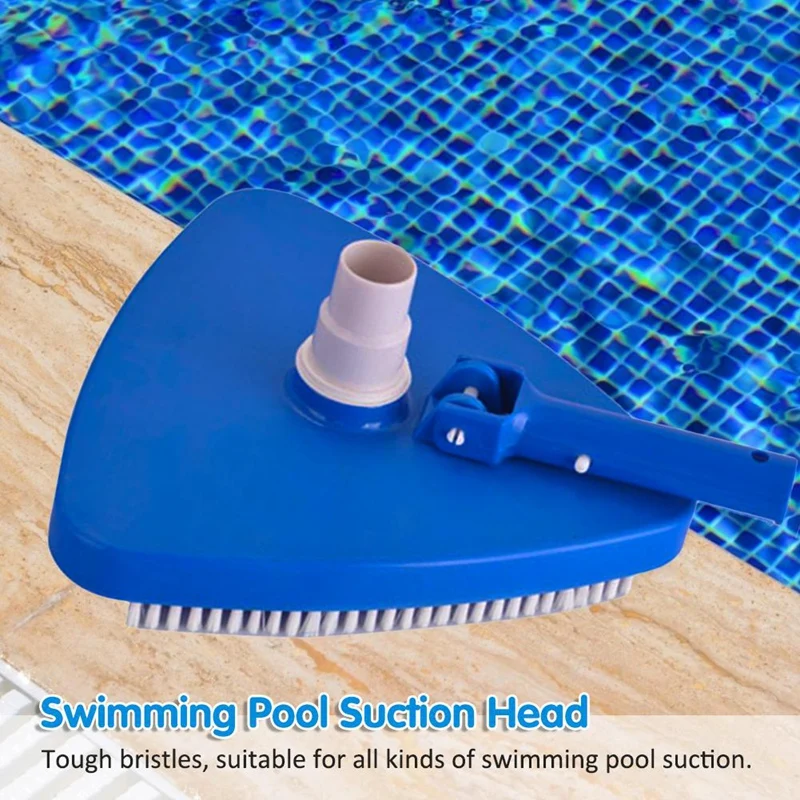 

Swimming Pool Cleaner Vacuum Head Flexible Durable Pool Brush Cleaning Equipment Underwater Cleaner Sewage Suction Pool