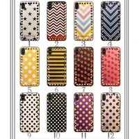 fashion pattern rivet case for iphone 11 11pro 11promax xsmax xr color wave point shockproof soft tpu back cover cases for girls