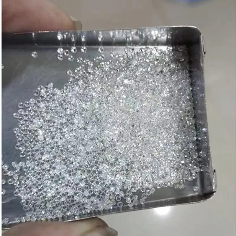 Синтетический Муассанит драгоценных камней 10 шт./компл. 1-3 мм оптовая цена