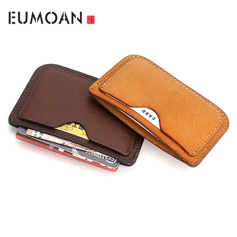 Женский тонкий кошелек ручной работы из воловьей кожи | Багаж и сумки