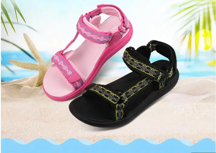 Сандалии UOVO детские повседневные летние босоножки для мальчиков и девочек обувь