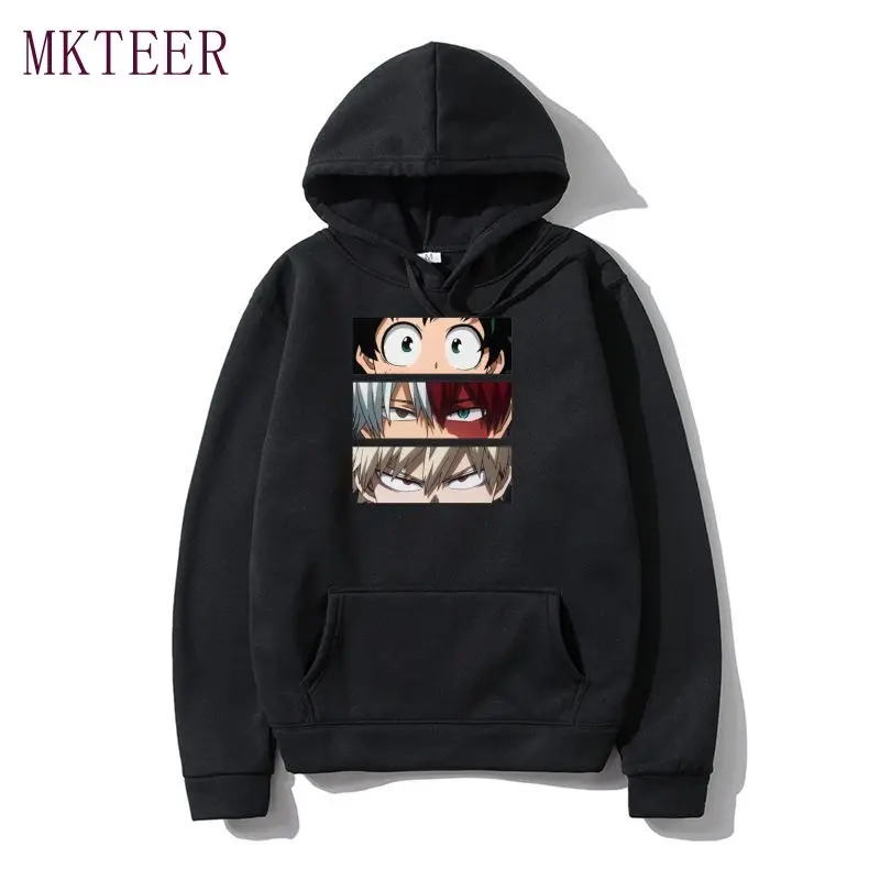 

Одежда для женщин с принтом Аниме Манга моя геройская Академия Парные толстовки Ulzzang Топ Новая Толстовка в Корейском стиле Эстетическая оде...