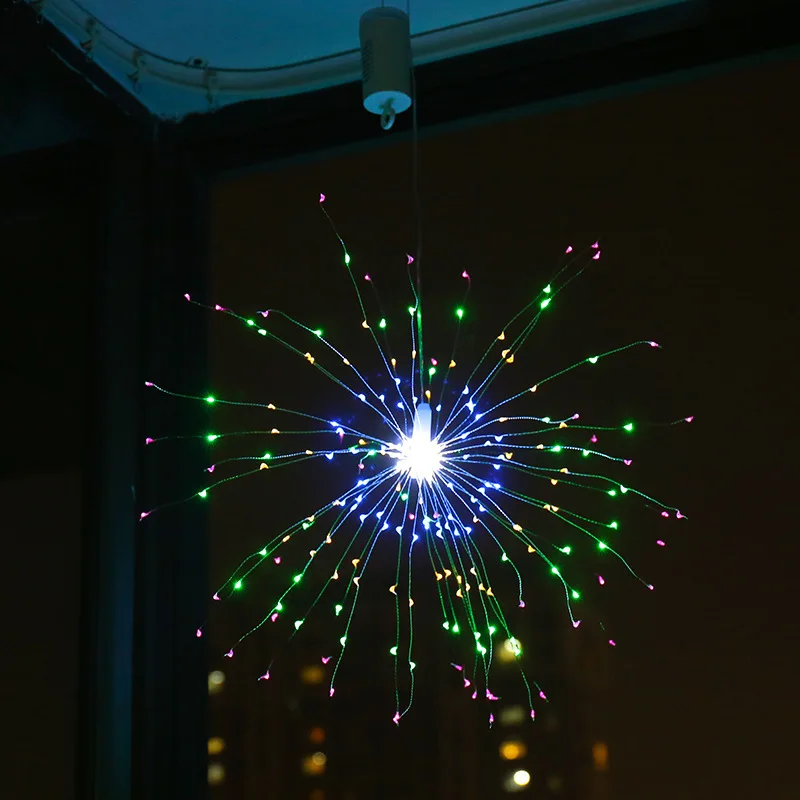 

new Led copper lamp string ins star lamp decorative hanging lamp