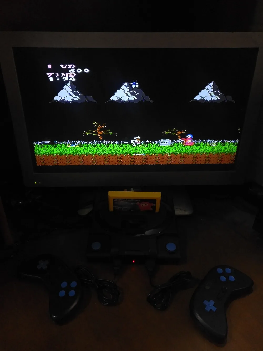 Новинка; в стиле ретро; в ТВ игровая консоль с двойной слот картриджа для 8 bit РЭШ игры два геймпада 88 игры и 500 в 1 картридж 3 м AV