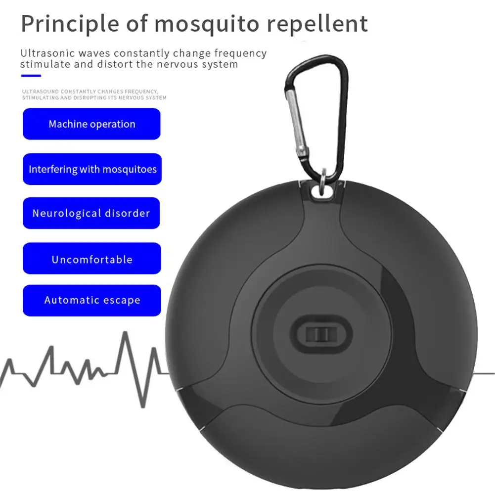 Портативный Ультразвуковой Отпугиватель вредителей электронный отпугиватель