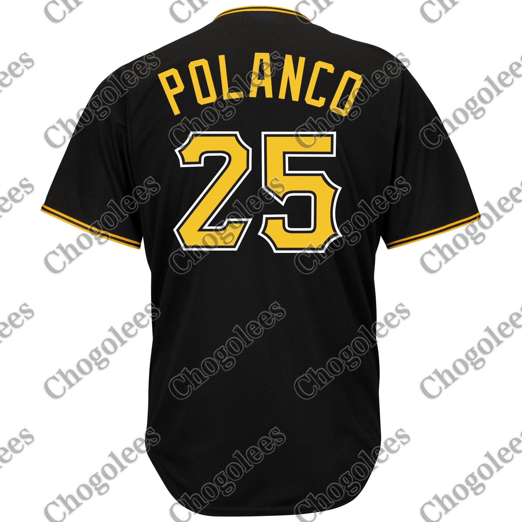 

Baseball Jersey Gregory Polanco Pittsburgh Majestic Cool Base Player Jersey - Black