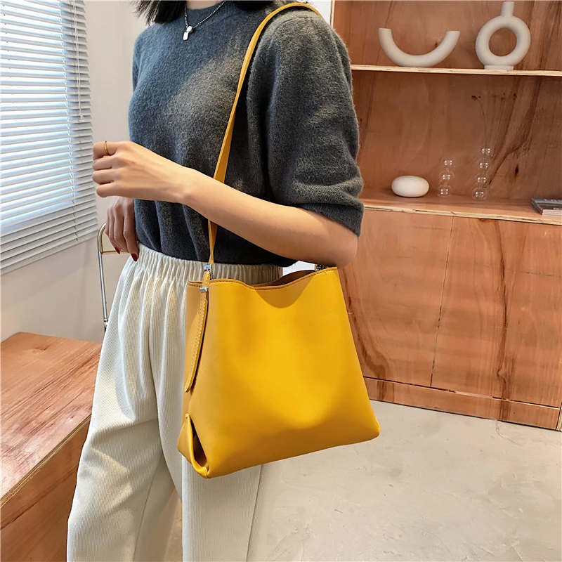 

Purple Spirit Bird - Fashion Shoulder Bag designer Women crossbody bags Female Leather white large bags for women brand 2021