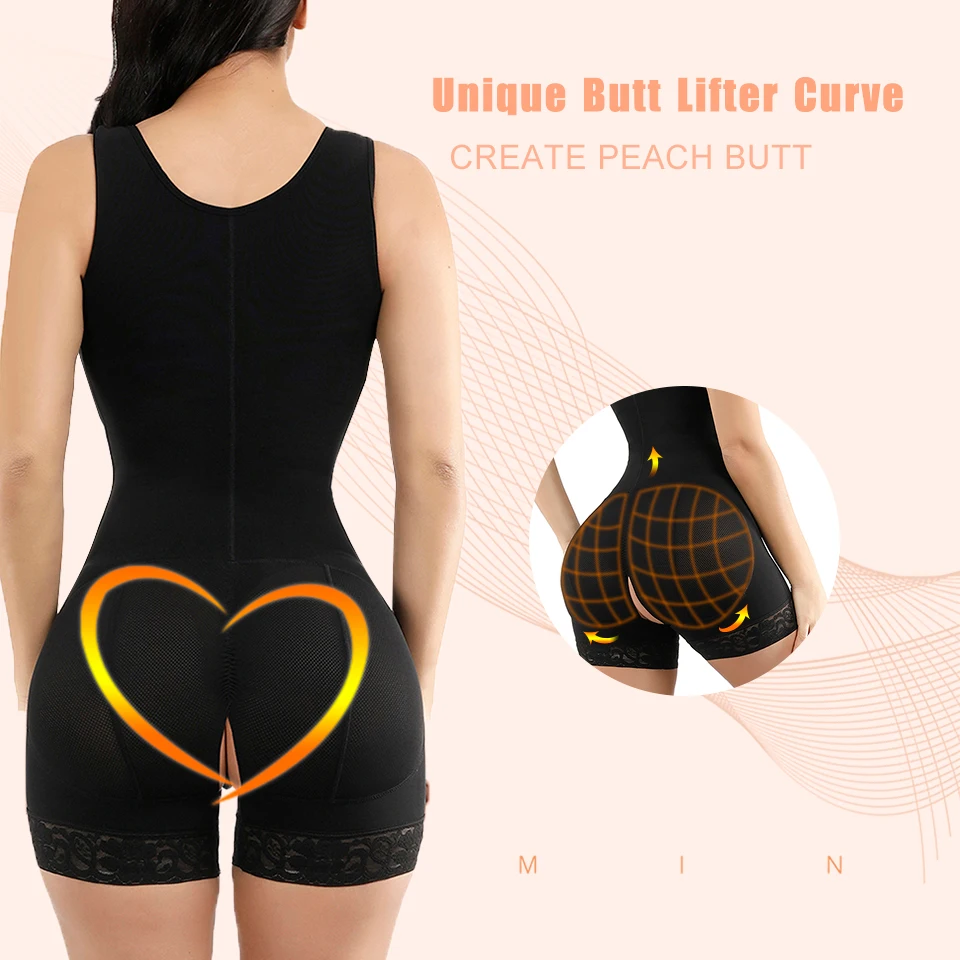 Моделирующий пояс HEXIN для всего тела тренировочный боди подтяжки ягодиц