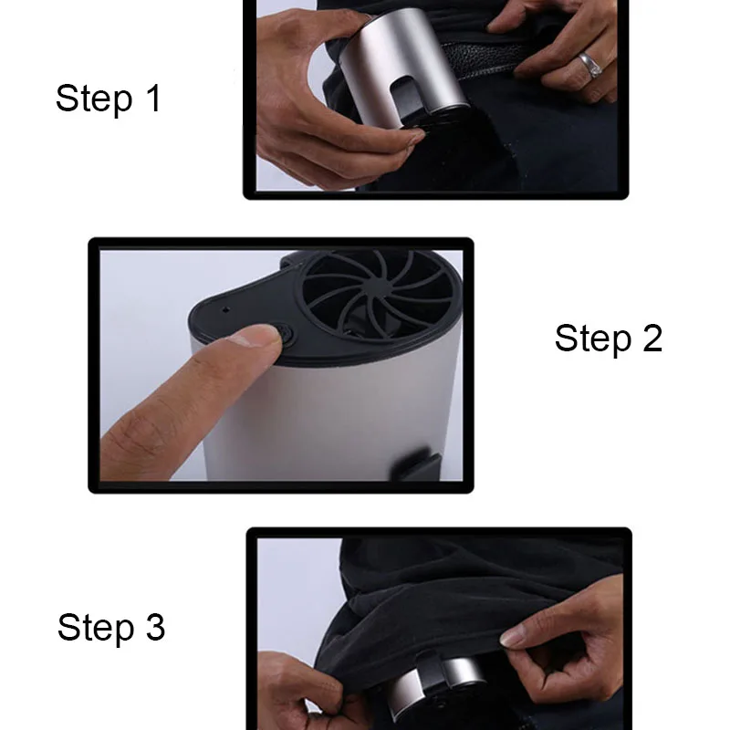 Портативный подвешивающий вентилятор с воздушным охлаждением USB Перезаряжаемый