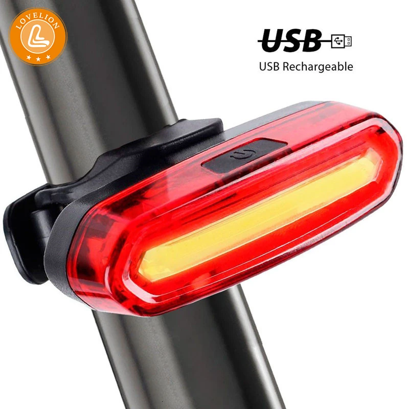 LOVELION Sirius bike taillight USB charged LED flash warning light running riding helmet equipment |