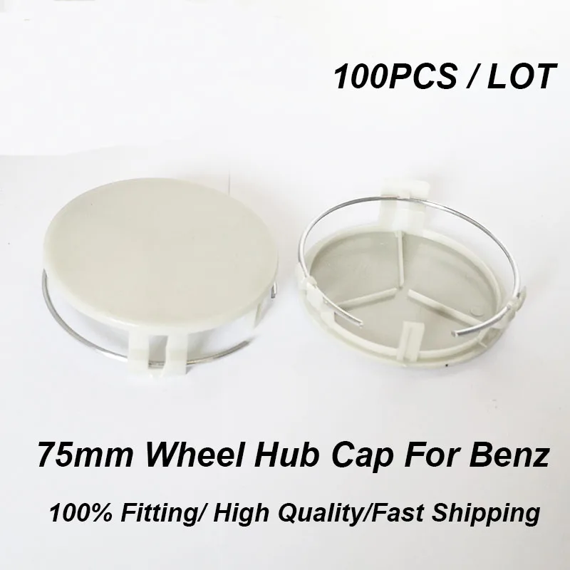 

Wholssale Price for W124 W201 AMG W202 W212 W220 gray base 75mm 7.5cm Car Styling Wheel Center Cap Covers 100pcs