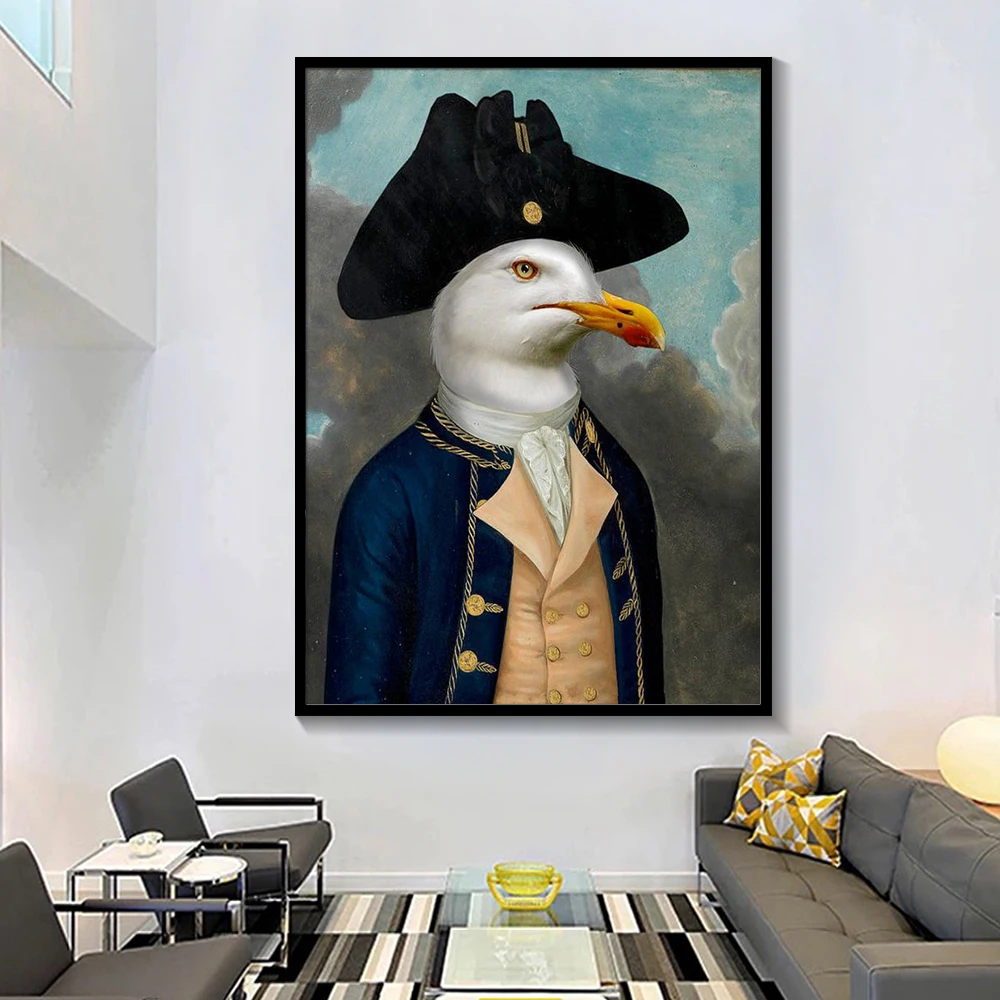 Черно-белая классическая лошадь слон жираф лев стена искусственное животное в