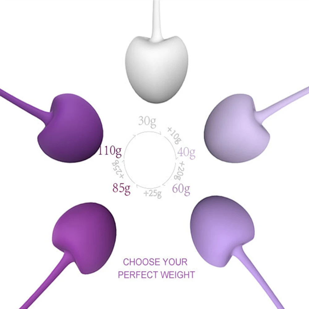 5 шт./компл. интимный продукт Медицинские силиконовые грузики упражнения Кегеля