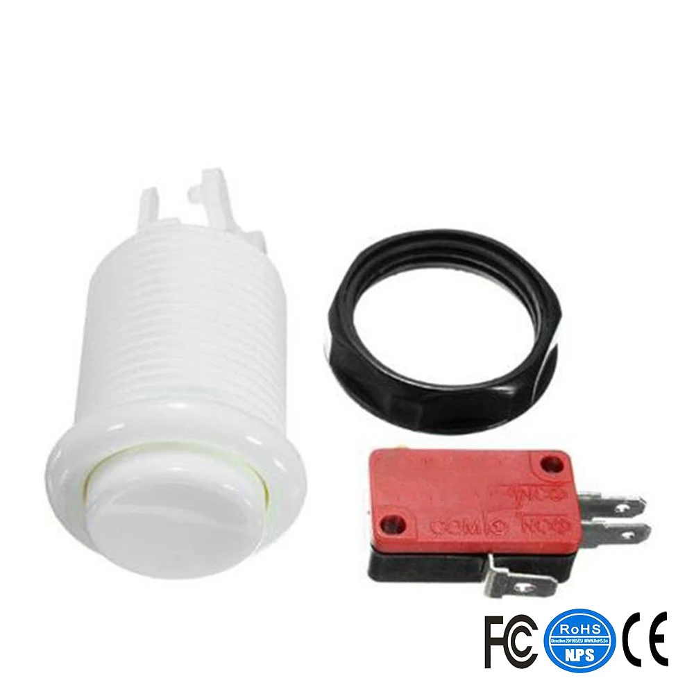 Аркадная кнопка и джойстик DIY KIT для 2 игроков PC PS/3 в 1 к аркадный Joystck интерфейс USB