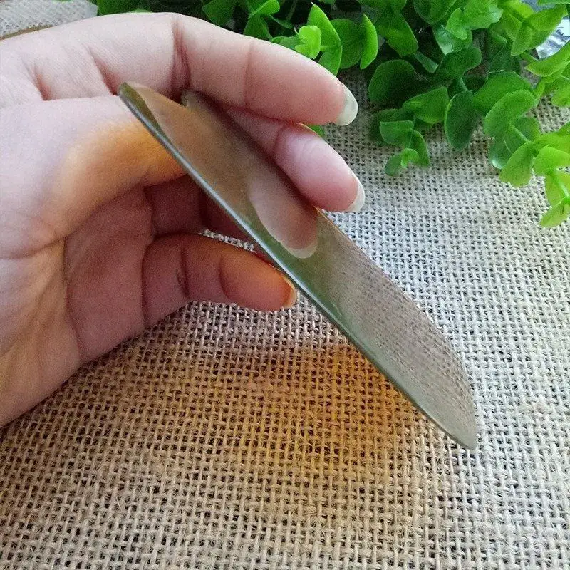 Gua-Ша массаж инструмент тонкий скраппинг Массажная пластина натуральный желтый