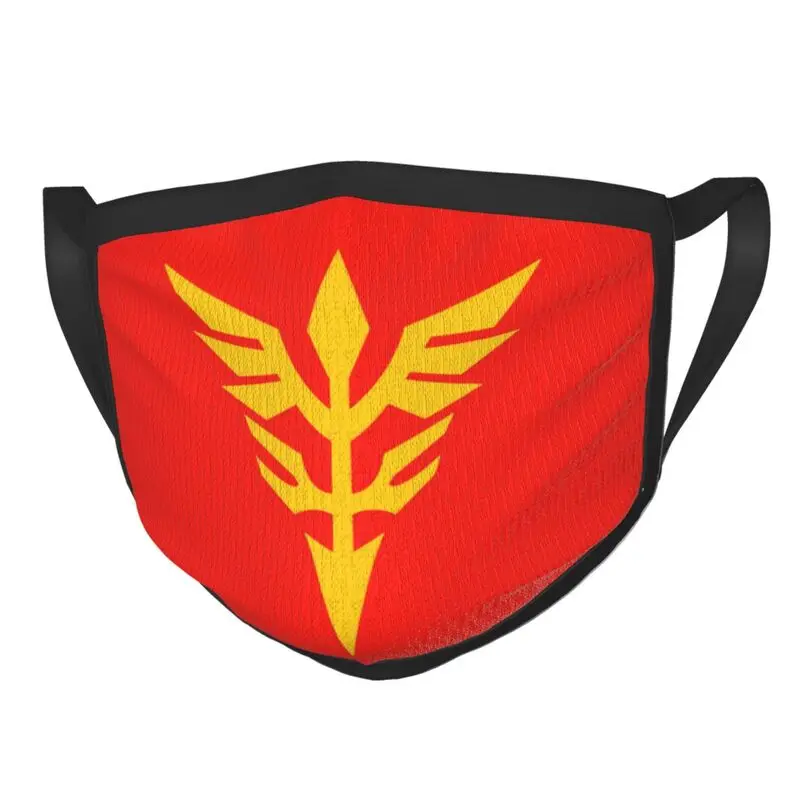 

Neo Zeon Logo Mobile Suit Gundam Mask Reusable Adult Japan Mecha Anime Mouth Face Mask Protection Cover Respirator Mouth-Muffle