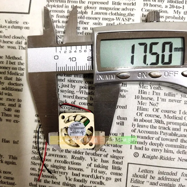 

Новый 1704 AD01703HX04AB00 1.7CM3.3V5V защита двигателя охлаждение