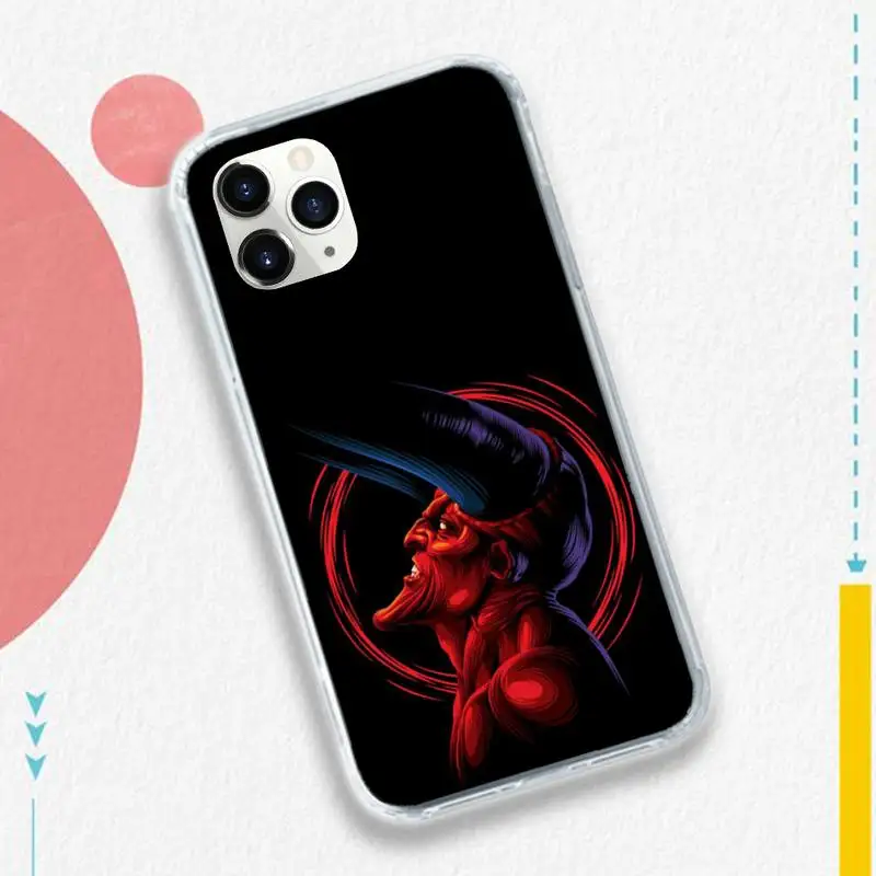 

Devil Satan high quality Phone Case for iPhone 11 12 pro XS MAX 8 7 6 6S Plus X 5S SE 2020 XR