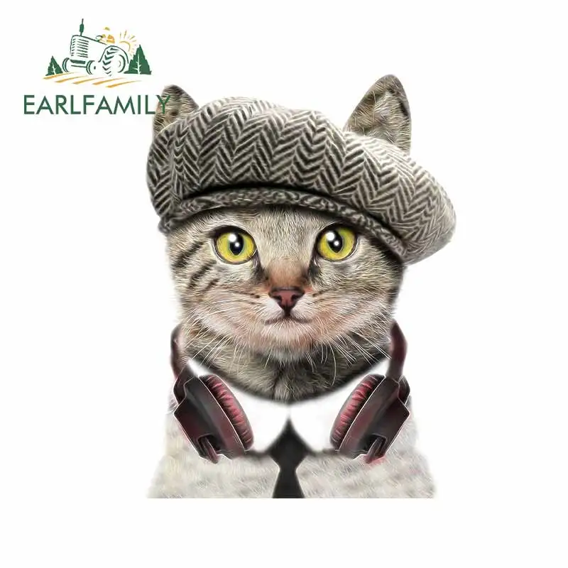 EARLFAMILY 13 см x 9 7 для кошек индивидуальные креативные автомобильные - Цена: 130.4